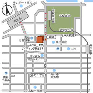 高松支店地図