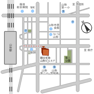 山形事務所地図